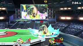 Green plumber battles innocent twins in game