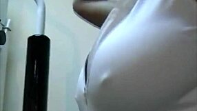 Ines Cudna Rips Clothes During Nude Workout and Striptease!