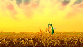 Hatsune Miku Performs Velvet Arabesque In Full Nude Mod