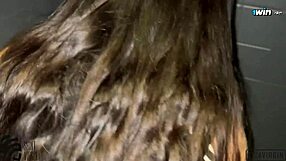 I spotted a stunning brunette beauty at the restaurant, then took her home for deepthroat and rough fucking to orgasm