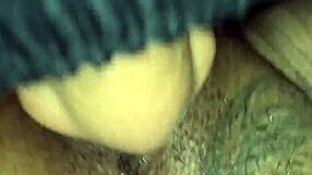 Overwhelmed with intense pleasure as the masked ebony queen unleashes massive squirting on that monster cock