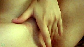 hot girl fingering her wet pussy in a sexy solo masturbation session