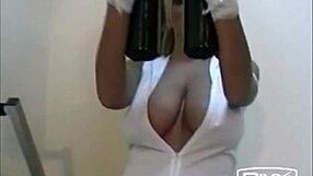 Ines Cudna Rips Clothes During Nude Workout and Striptease!