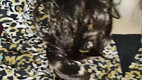 Desi stage singer gets bent over for deep anal and doggystyle fucking by event owner, including blowjob and pussy licking after not singing