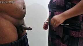 that indian bhabhi jerks the dick smoothly