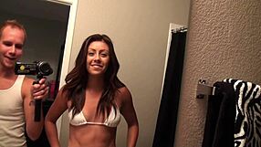 shae parker gets all wild making this hot amateur porn with her boyfriend, from deepthroat to doggystyle fucking in lingerie and heels, her big tits bouncing as she rides that big cock.