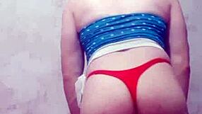 hey carolcross, why are you shaking that ass in your tiny thong like that??