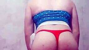 hey carolcross, why are you shaking that ass in your tiny thong like that??