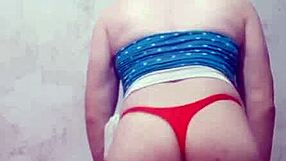 hey carolcross, why are you shaking that ass in your tiny thong like that??