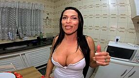 Oh man, I'm totally banging my stepmom's hottest friend right now, she's so into it!