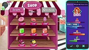 Lets play paradise island part 3 with outdoor public doggystyle fucking right in the wet pussy