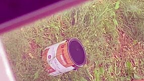 oh yeah, check out my hot stepmom bending over like that in this candid hidden moment...