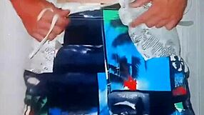 Why does this big chocolate cuck spin like a pinwheel during modest striptease to music?