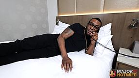 Inked Busty Blonde Brianna Dymond Sucks And Rides Rome Major's Big Black Cock