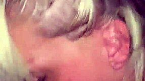 Why Does This Blonde Mature Slut Deepthroat Big Black Cock Like A Total Whore