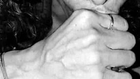 Suggestive rhonda bj queen deepthroats monster cock and swallows cum in close up