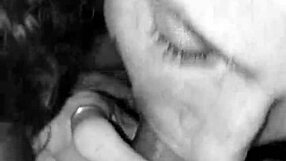 Suggestive rhonda bj queen deepthroats monster cock and swallows cum in close up