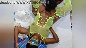 I Feel So Thrilled As The Latina Prostitute Cums Hard In My Mouth During Our Intense Homemade Session