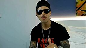 jack23 casting session unfolds casually as he chats about his background and goals