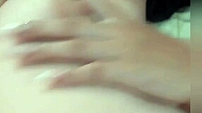 damn that music drowns out her moans but this skinny latina touches her pink vagina so hot 😈