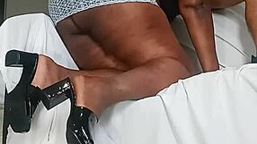 Thick Babe Teases With Her Sexy Big Ass And Pretty Belly