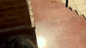 argentina teen takes milk in public streets of buenos aires during outdoor voyeur scene