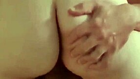 Amateur redhead with tight pussy rides hard in homemade fucking session. She bounces wildly until climax.