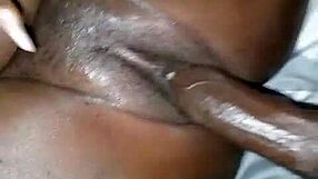 हेय, यह शेव्ड पसी देखो जो कमरे में मसिव ब्लैक कॉक से चूसी और जोर से चोदी जा रही है