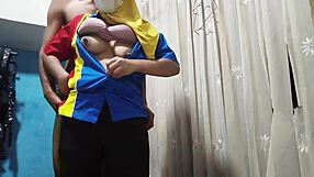 Hey, check out this amateur Arab babe in hijab getting fucked doggystyle