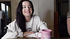 Narrative questions to be answered by a petite brunette mistress