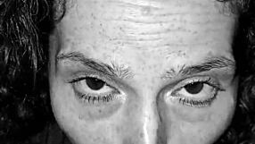 Suggestive rhonda bj queen deepthroats monster cock and swallows cum in close up