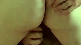 Amateur redhead with tight pussy rides hard in homemade fucking session. She bounces wildly until climax.