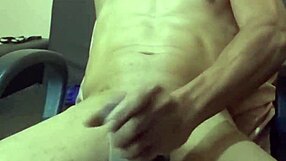 I'm the black bodybuilder stripping solo with clothes ripped in homemade fun. 💪🖤