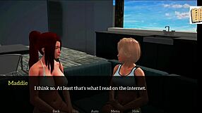 My New Family 21 features big tits milf bent over for doggystyle pounding by big cock in game scene