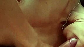 I love how my neighbor sucks my hard cock until she gets all the cum on her natural tits.