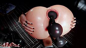 What if gaping Lara Croft takes it deep in her stretched ass as a total bitch?