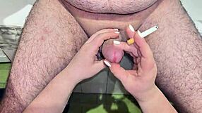 The stepmom showed her true mutual love by giving him a handjob with care.