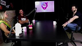 Blonde brazilian swingers in lingerie compilation enjoy group toy play