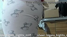 Why don't you slip out of those pajamas and show me that big ass, milf?