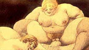 Vintage Erotic Drawings From Antique And Retro Collection