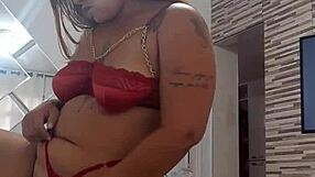 Dancing with huge big ass moves during TikTok live stream session