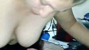 Detailed oral sex performance by my sexy woman in intimate setting