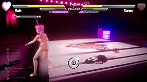 Two passionate lesbians engaged in a fierce battle of fingering and masturbation. Their intense anal play led to explosive sex.