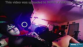 why not demolish this wild babe tenshii tushii after she sucks cock in the garage?