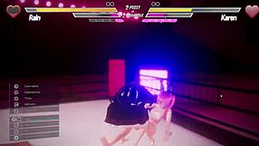 Two passionate lesbians engaged in a fierce battle of fingering and masturbation. Their intense anal play led to explosive sex.