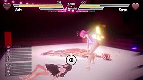 Two passionate lesbians engaged in a fierce battle of fingering and masturbation. Their intense anal play led to explosive sex.