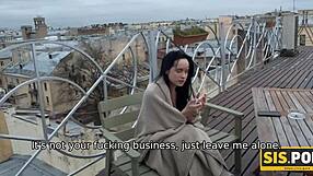 Sis porn flapper sucks stepbrother's dick and gets shaved pussy fucked doggystyle