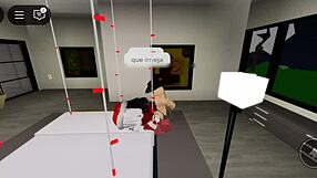 Epic Christmas Fuck With Two Santa Moms In Brookhaven Roblox!