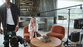 blonde addison vodka craves bbc but begs to be toyed with in interracial action