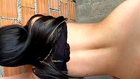 young innocent 18-year-old colombian latina in first-time homemade casting interview